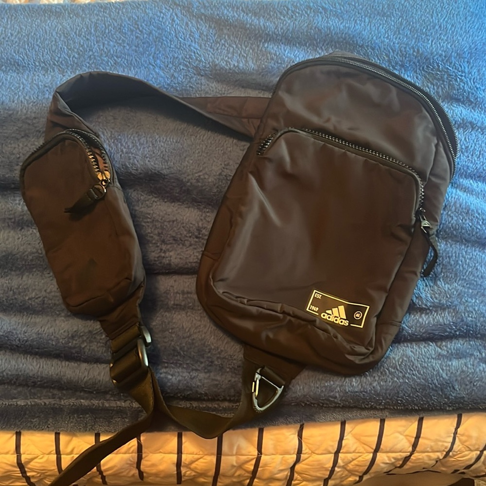 Adidas crossbody sling bag with cell phone holder